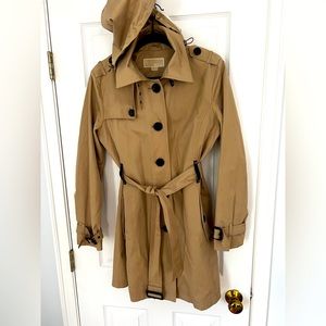 MICHAEL Michael Kors Tan Trench Coat